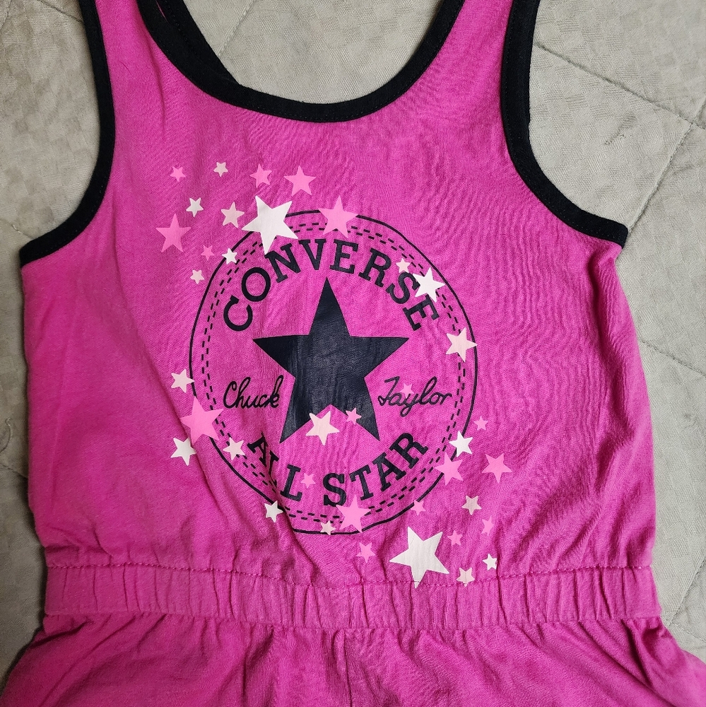 Girls Converse Romper, Size 4